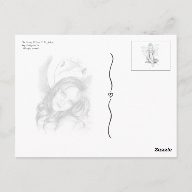 La postal nativa de viaje (Reverso)