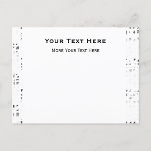 La postal negra, blanca, gris de la impresión 2