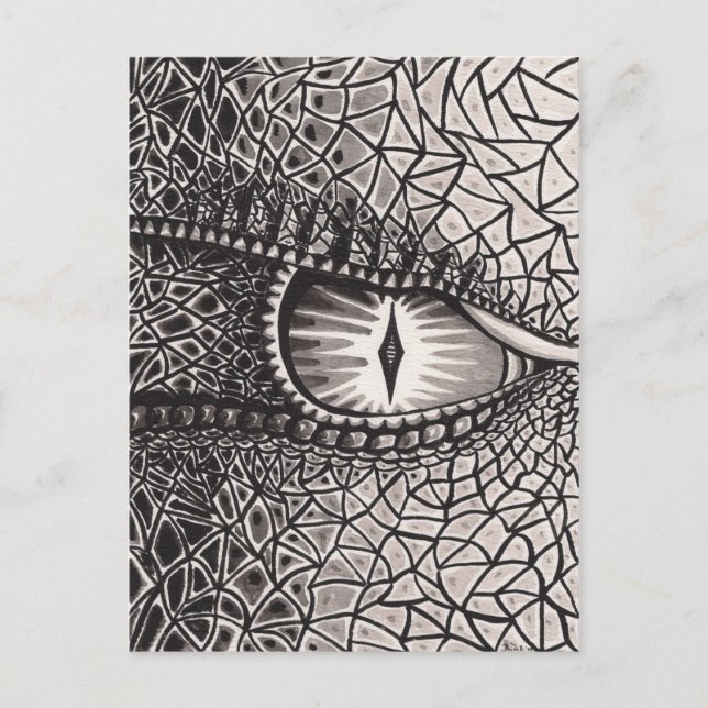 La postal Ojo del Dragón (Anverso)