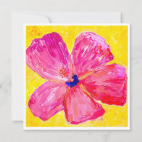 La postal rosa del Hibiscus más pegadiza
