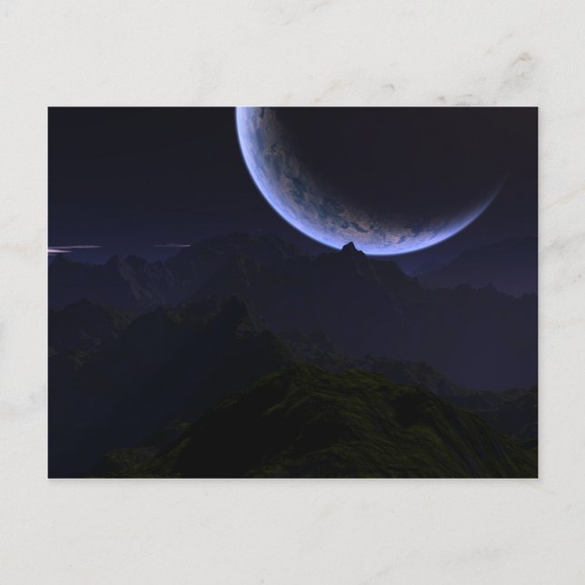 La postal soñadora del astronauta (Anverso)