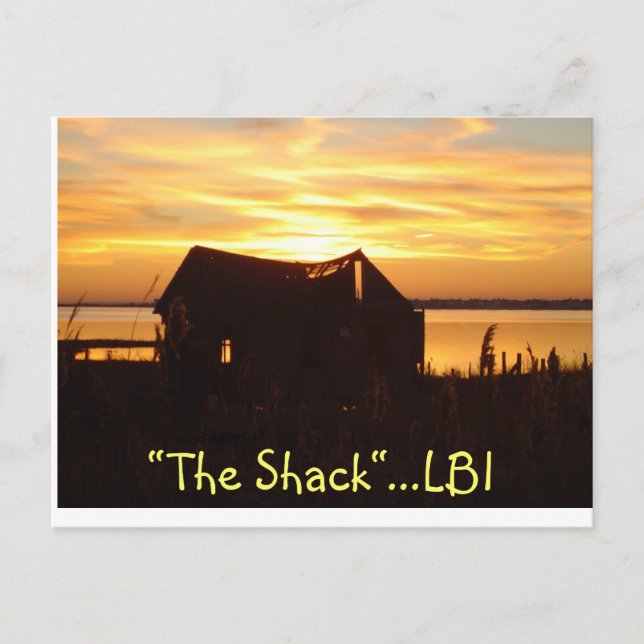 La postal "The Shack" (Anverso)