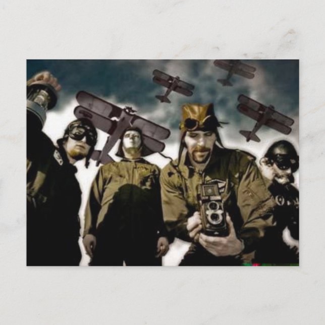 la postal wRIGHT BROTHERS (Anverso)