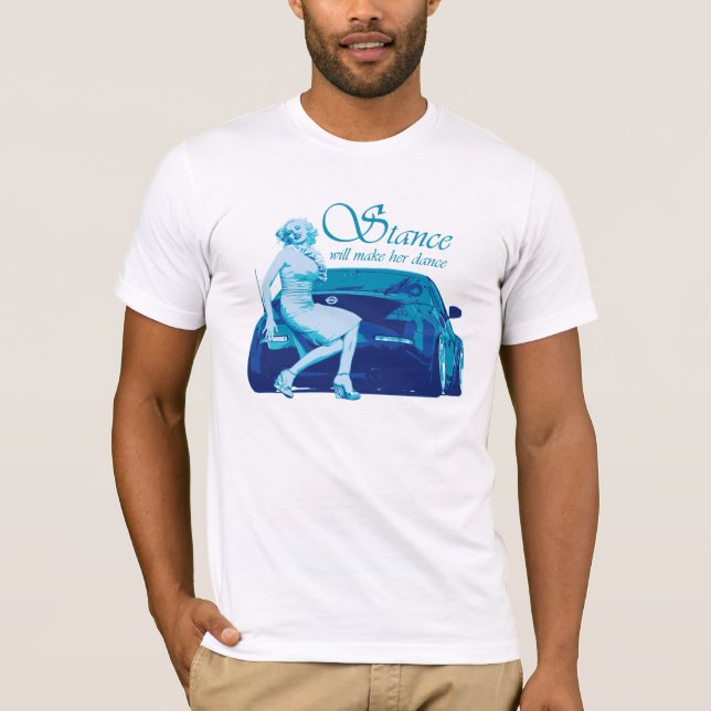 LA POSTURA HARÁ SU CAMISETA DE LA DANZA (Anverso)