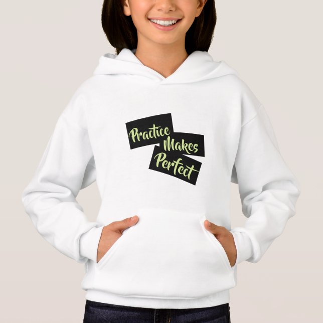 La práctica hace perfecta - camiseta de chicas (Anverso)