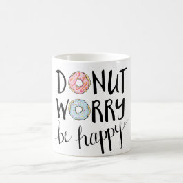 La preocupación del buñuelo sea taza feliz