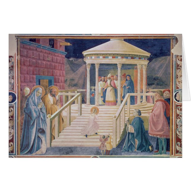La presentación del Virgen María bendecido (Anverso (Horizontal))
