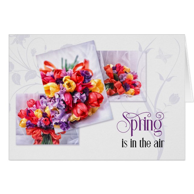 La Primavera de los Tulipanes de Pascua está en la (Anverso (Horizontal))