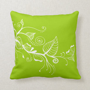 La primavera elegante remolina almohada de la