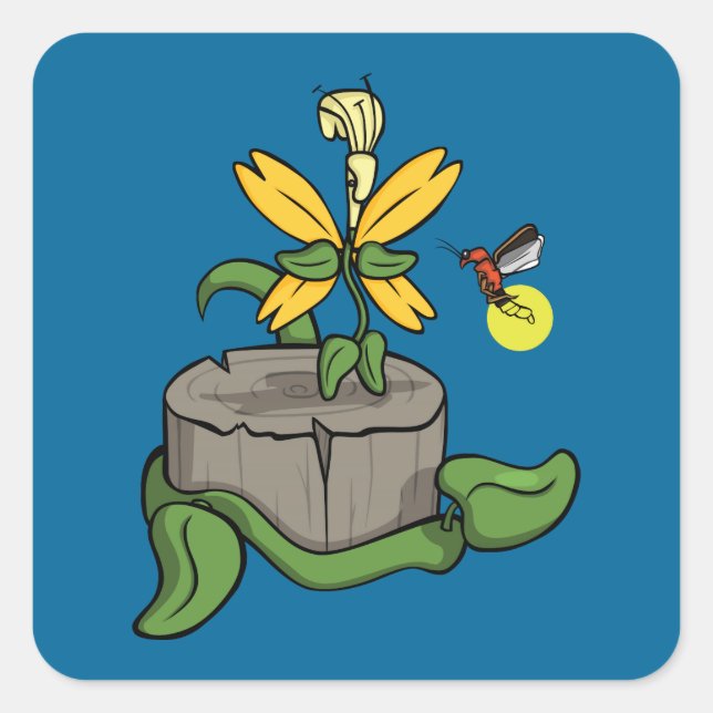 La primavera saluda al Pegatina de verano (Anverso)