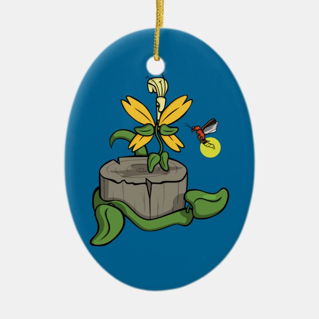 La primavera saluda el ornamento de verano (Frente)