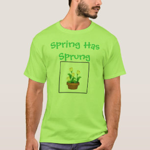 La primavera tiene camiseta saltada