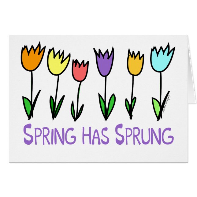 La primavera tiene Sprung (Anverso (Horizontal))