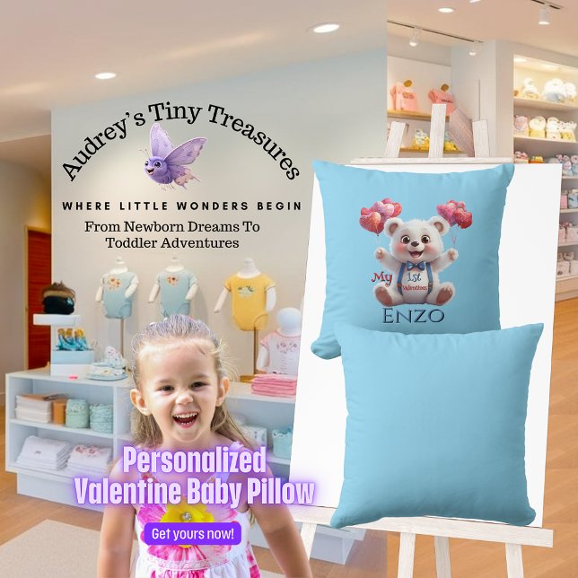 La primera almohada Día de San Valentín del bebé p (Subido por el creador)