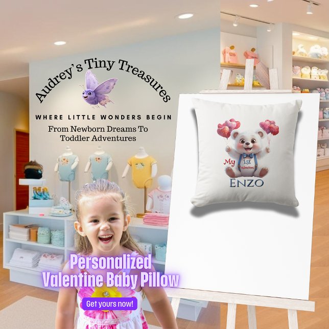 La primera almohada Día de San Valentín del bebé p (Subido por el creador)