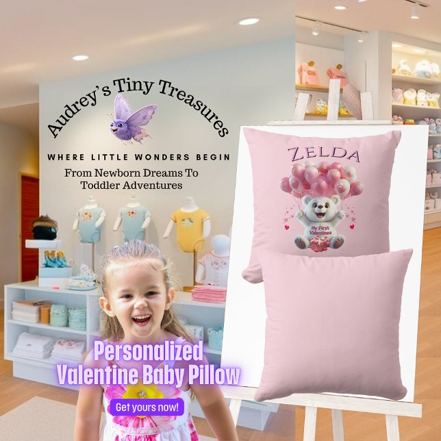 La primera almohada Día de San Valentín del bebé p (Subido por el creador)