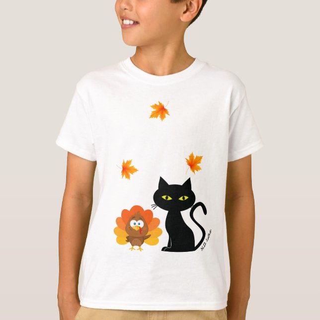 La primera camiseta de agradecimiento de los niños (Anverso)