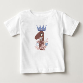 La primera camiseta de cumpleaños de Little King"