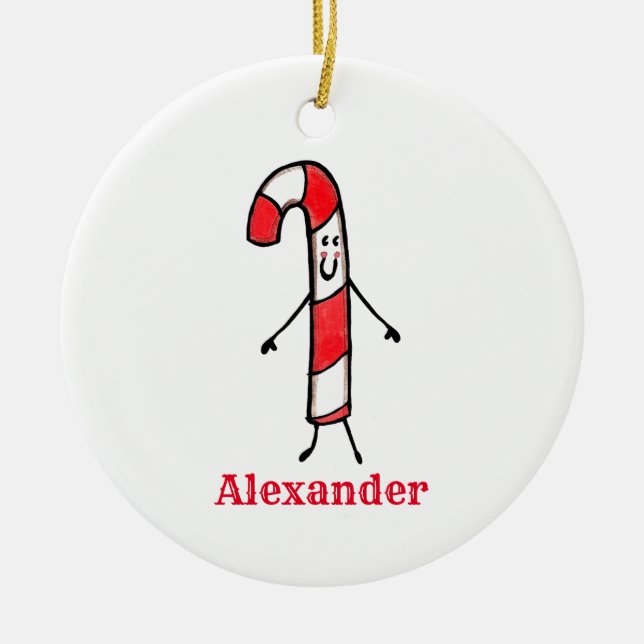 La primera decoración navideña del bebé personaliz (Frente)