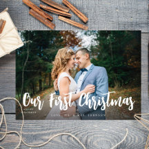 La primera foto Minimalista H de Navidad