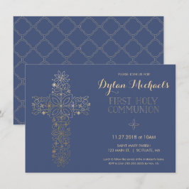 La primera invitación de la comunión santa, cruz