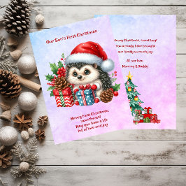 La primera Navidad de nuestro hijo