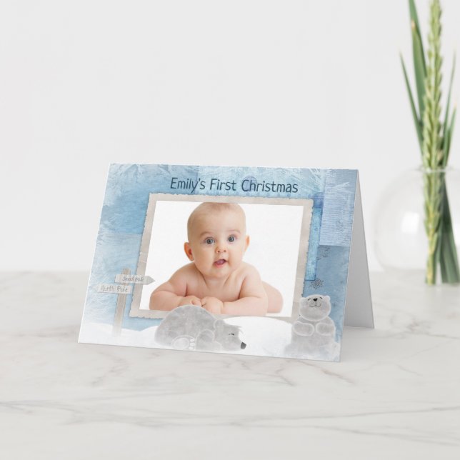 La primera Navidad del bebé (Anverso)