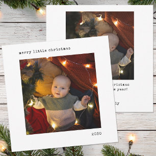 La primera Navidad del bebé con imágenes personali
