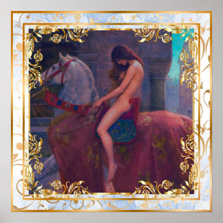 La primera versión de Lady Godiva... Póster