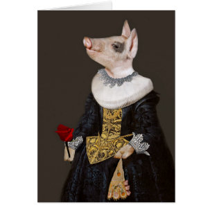 La princesa de Bling - lechón antropomórfico