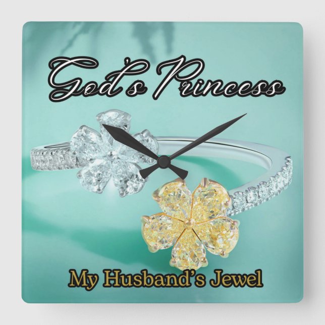 La princesa de Dios golpea el reloj de pared de la (Anverso)