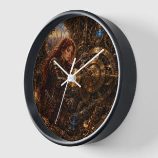 La princesa de la torre del reloj repara el gran r