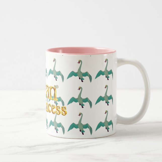 La princesa del cisne - taza del cisne del Odette (Derecha)
