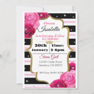 La princesa está en camino, la invitación a la duc
