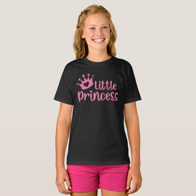 La princesa pequeña. Personalizar camiseta (Anverso completo)
