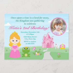 La Princesa Y La Invitación Al Cumpleaños De La Ra