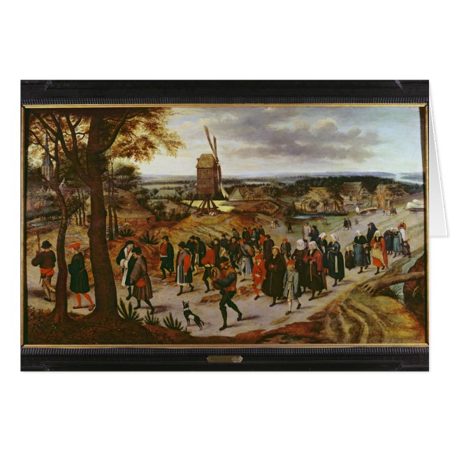 La procesión de la boda (Anverso (Horizontal))