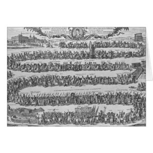 La procesión de papa Inocencio XII
