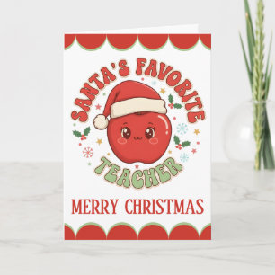 La profesora favorita de Santa divertida Navidad