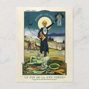 La prohibición de la tarjeta postal suiza de los a