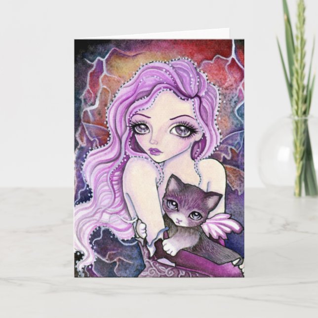 La próxima tormenta - tarjeta en blanco (Anverso)