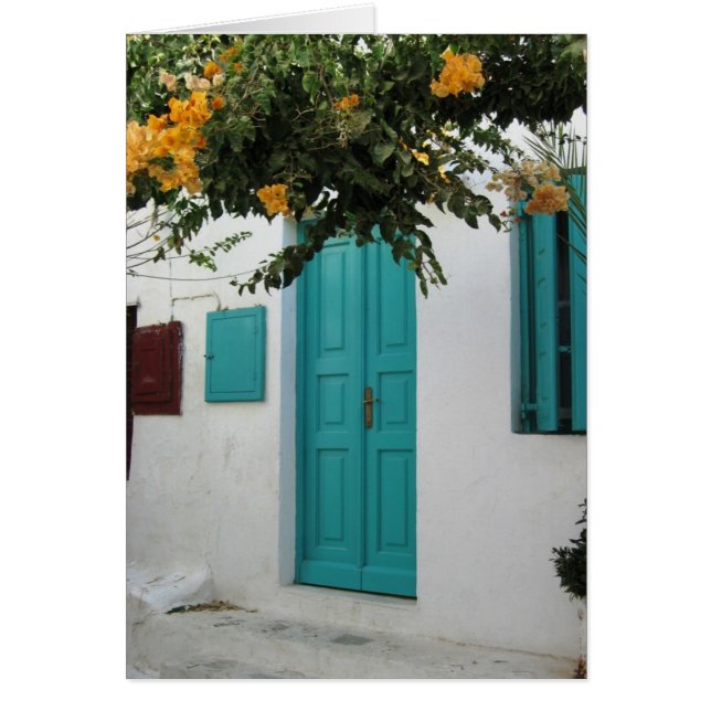 La puerta azul (Frente)