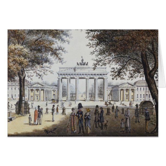 La puerta de Brandeburgo, Berlín (Anverso (Horizontal))