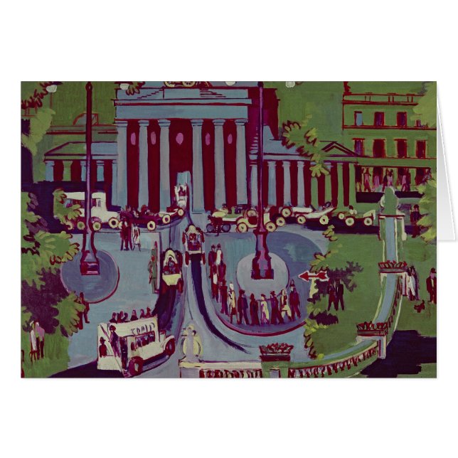 La puerta de Brandeburgo, Berlín, 1929 (Anverso (Horizontal))