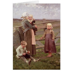 La puerta de Dalby, Skane, 1884