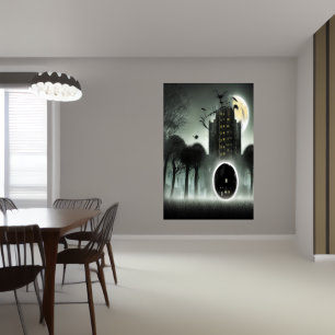 La puerta de entrada a otro mundo   Poster de arte