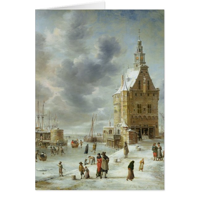 La puerta de la ciudad de Hoorn (Frente)