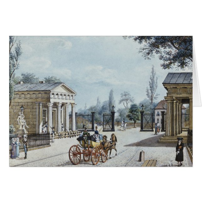 La puerta de Leipzig, Berlín (Anverso (Horizontal))