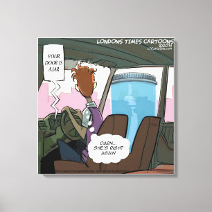 La Puerta De Tu Auto Es Una Impresión De Lienzo Di