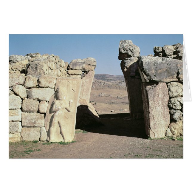 La Puerta del Rey desde las paredes de Hattusas (Anverso (Horizontal))